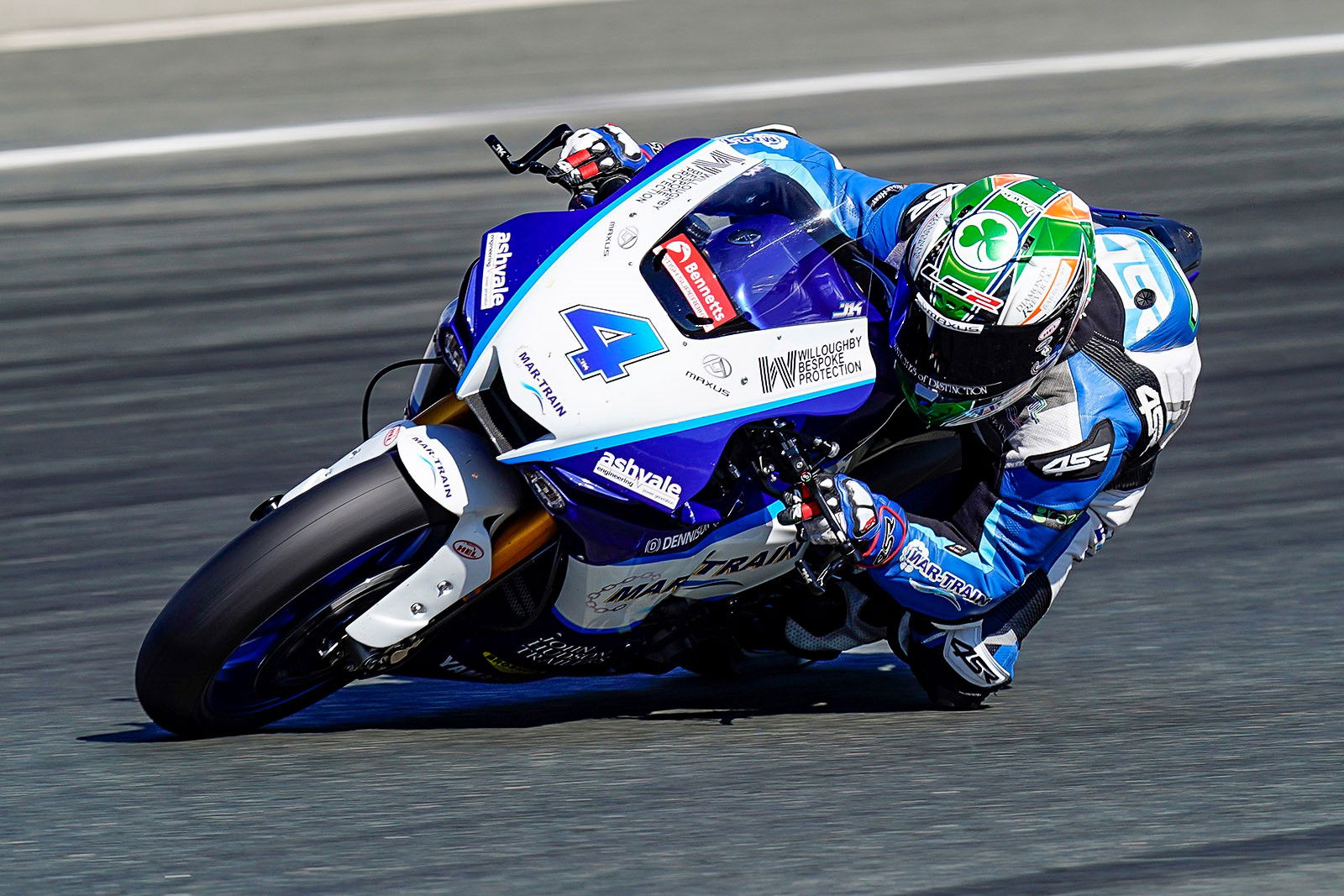 Jack Kennedy, 2023 Silverstone BSB. - Mar-Train Racing